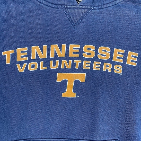 Vintage Tennessee Volunteers Hoodie Mens Size M Blue Vols Pullover Sweatshirt - Picture 5 of 15
